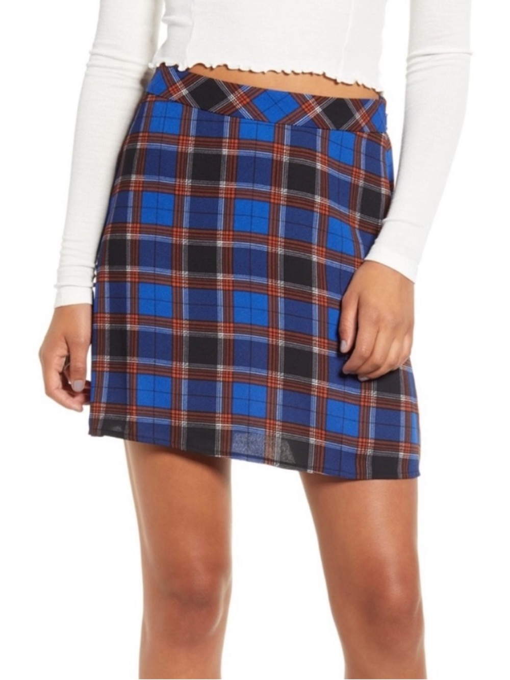 BP Plaid Mini Skirt